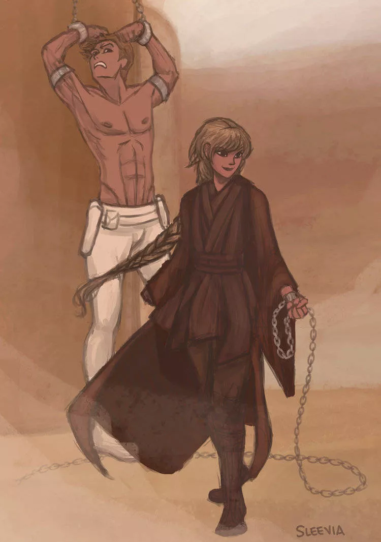 GB Padme and Anakin on arena (Sleevia) posted by SiarX