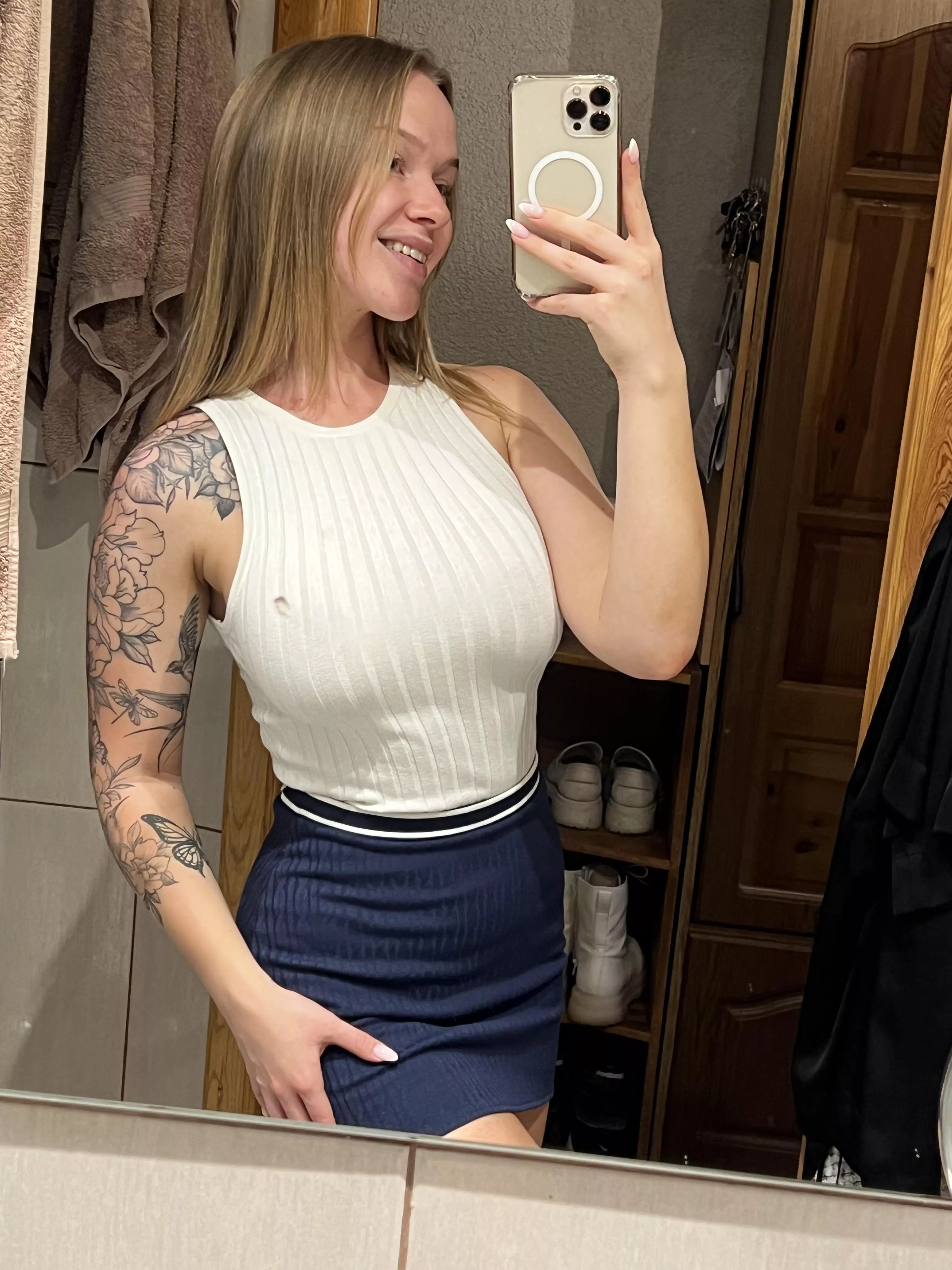 I'm not wearing anything under this dress.. Is that okay? 😋 posted by EmbarrassedBuy8407