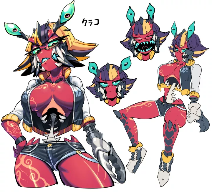 Kurako by @sidotama posted by justanapparition