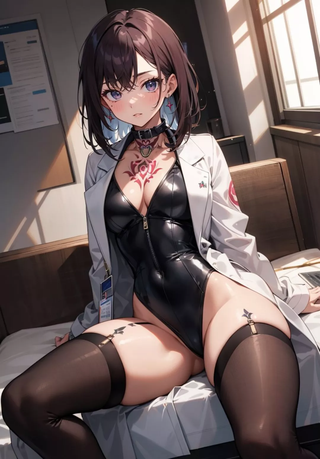 Lab Coat & Bodysuit posted by CheetahSperm18