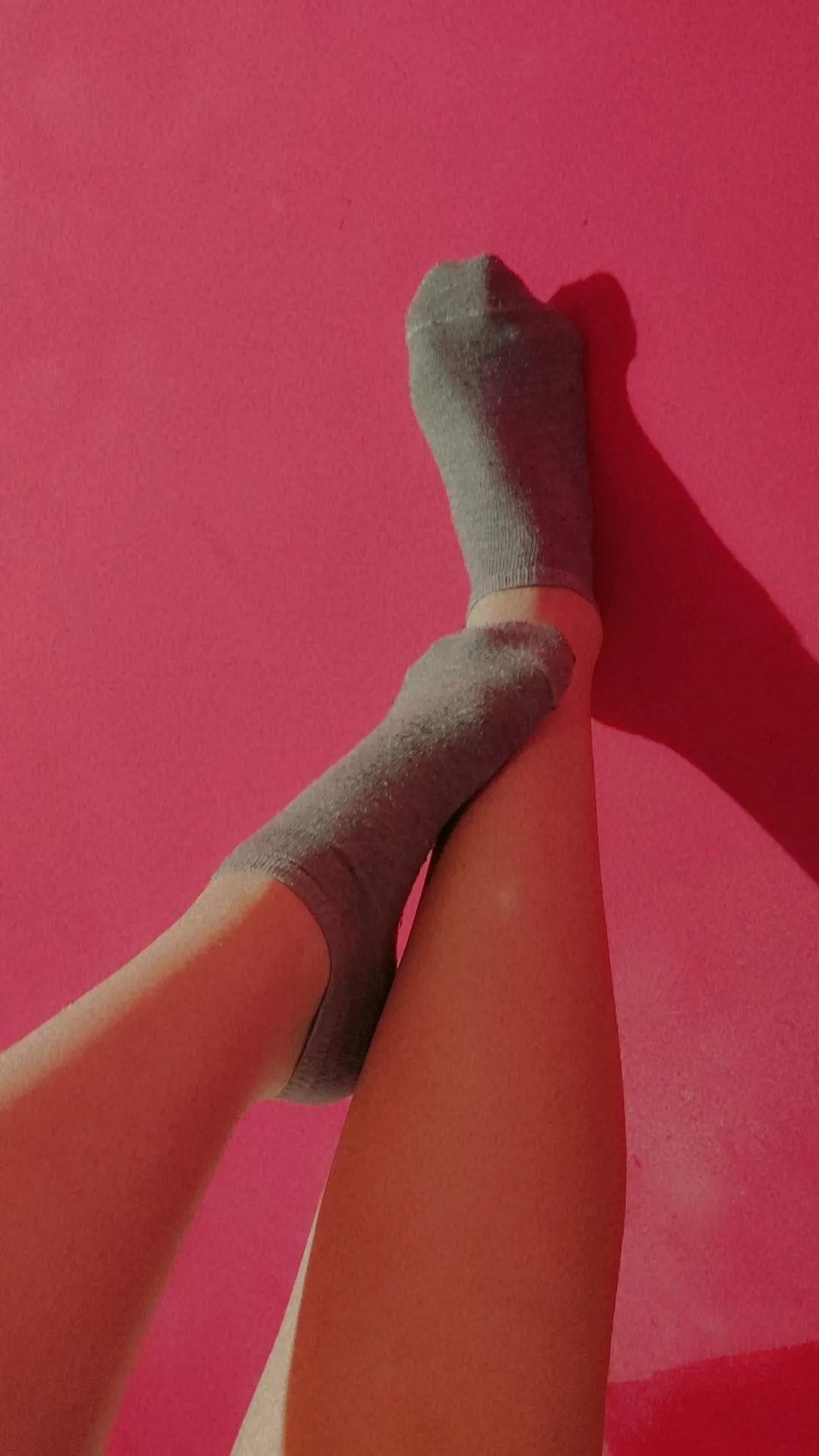 New gray socks, do you like them? posted by Redheadsweett