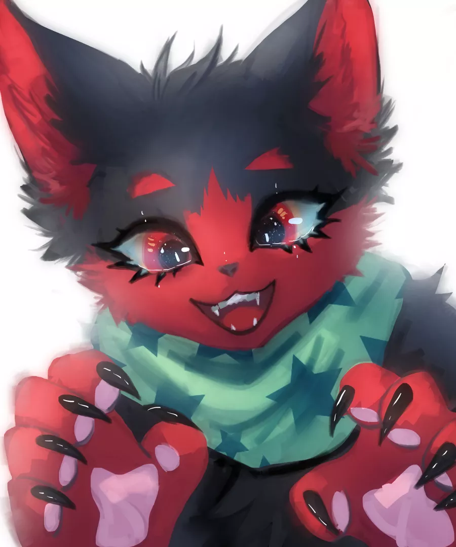 rawr! :D (Art by me) posted by overdonePerspective