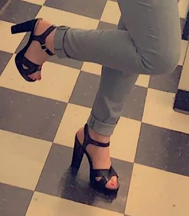 Shoes that I wore to college lunch posted by starsodreamy