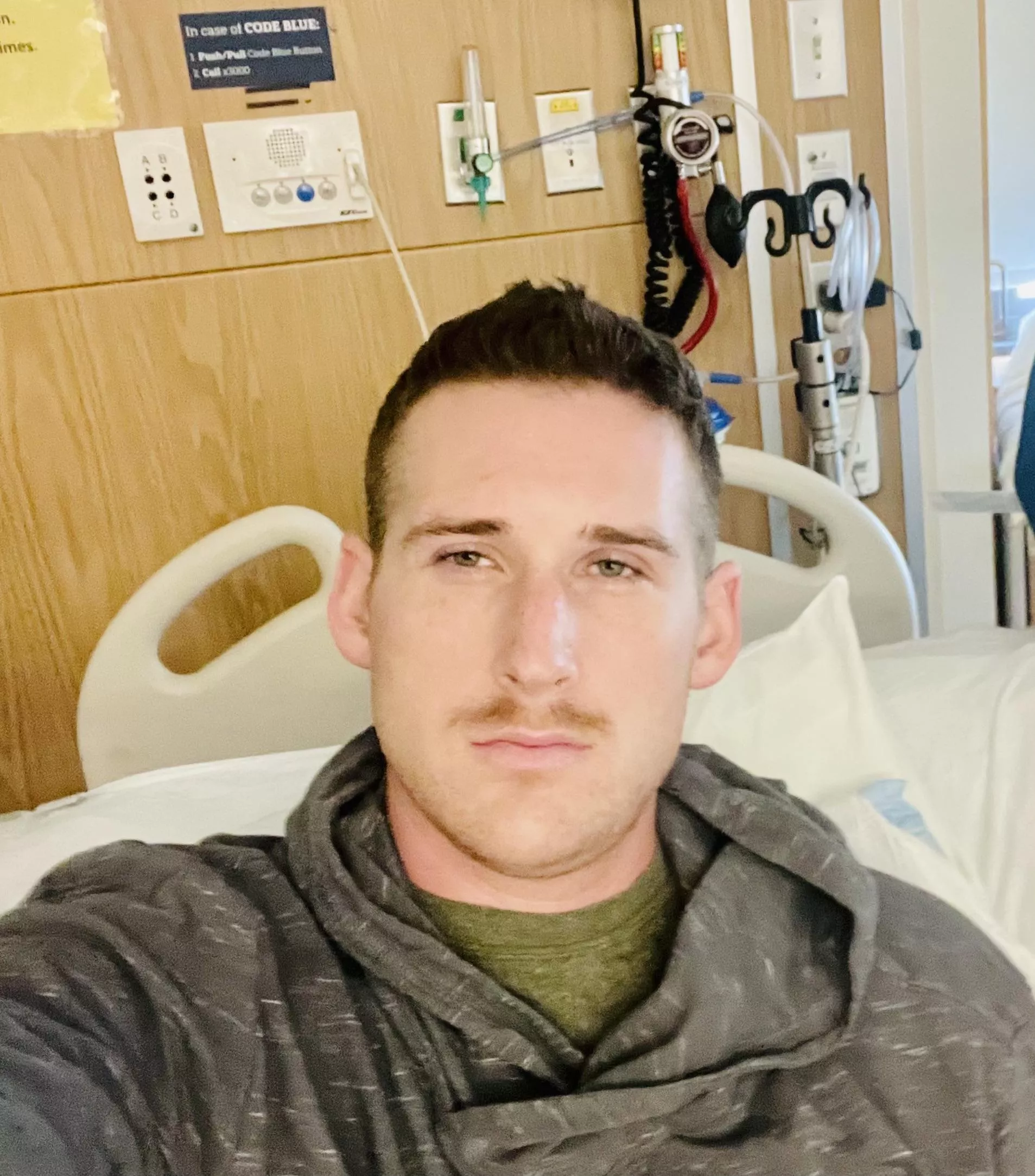 Was supposed to be out of the hospital today. posted by Killme-now23