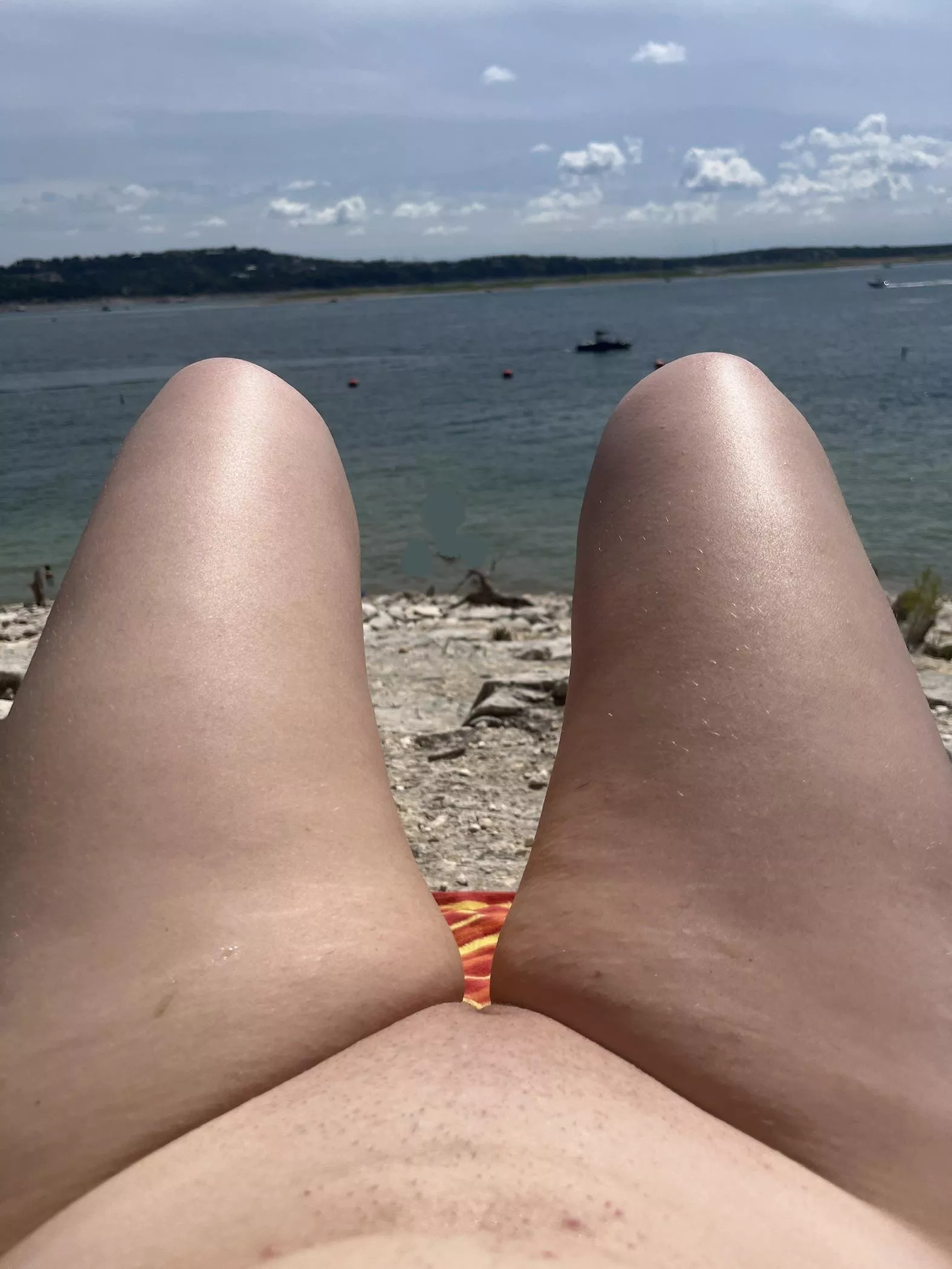 Would you stop and stare at my pussy on the beach? posted by spicybrenna