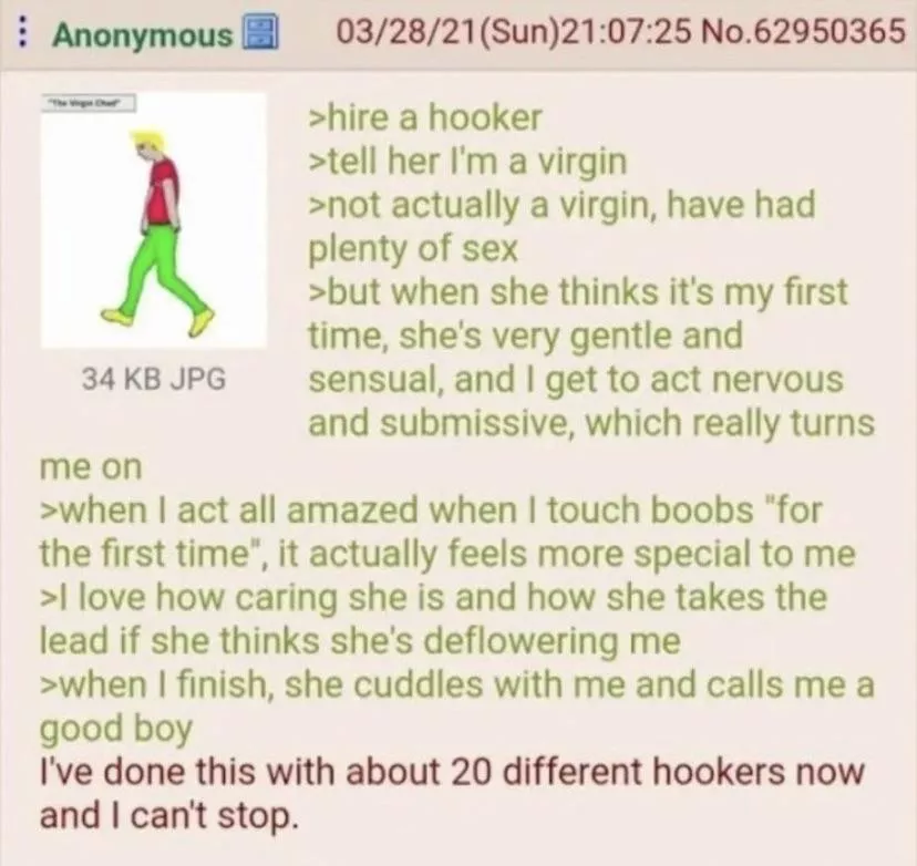 anon has his “first time” posted by femboyazz