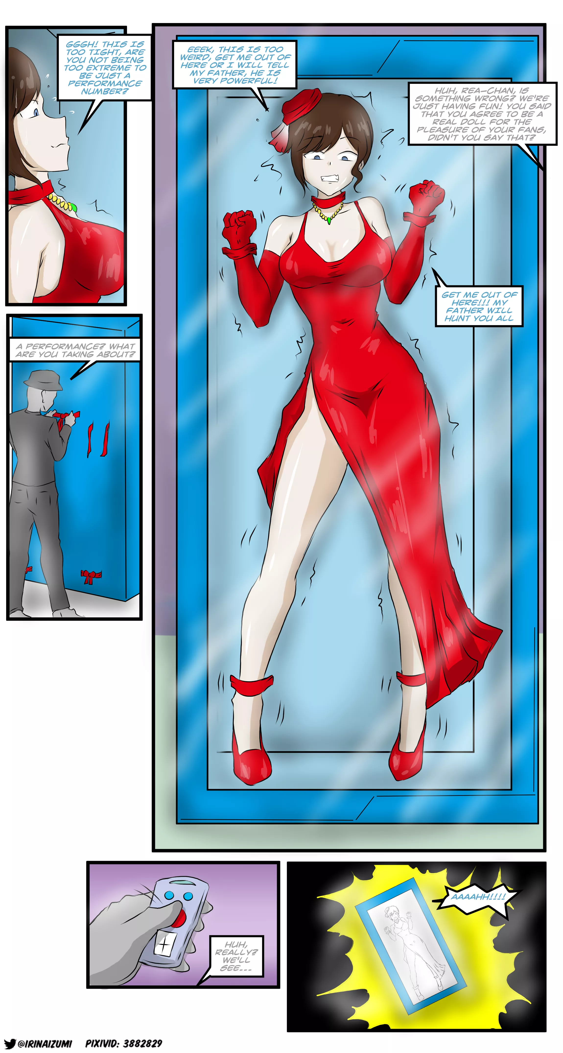 [Doll TF] Idol goes to a trash TV show get turned into a doll to be auctioned among her most obsessive fans posted by LoudContract2700