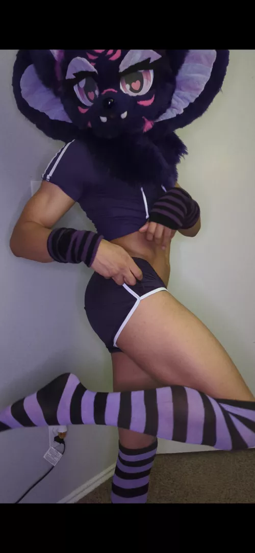 First time wearing booty shorts😋 by PrismaPlex