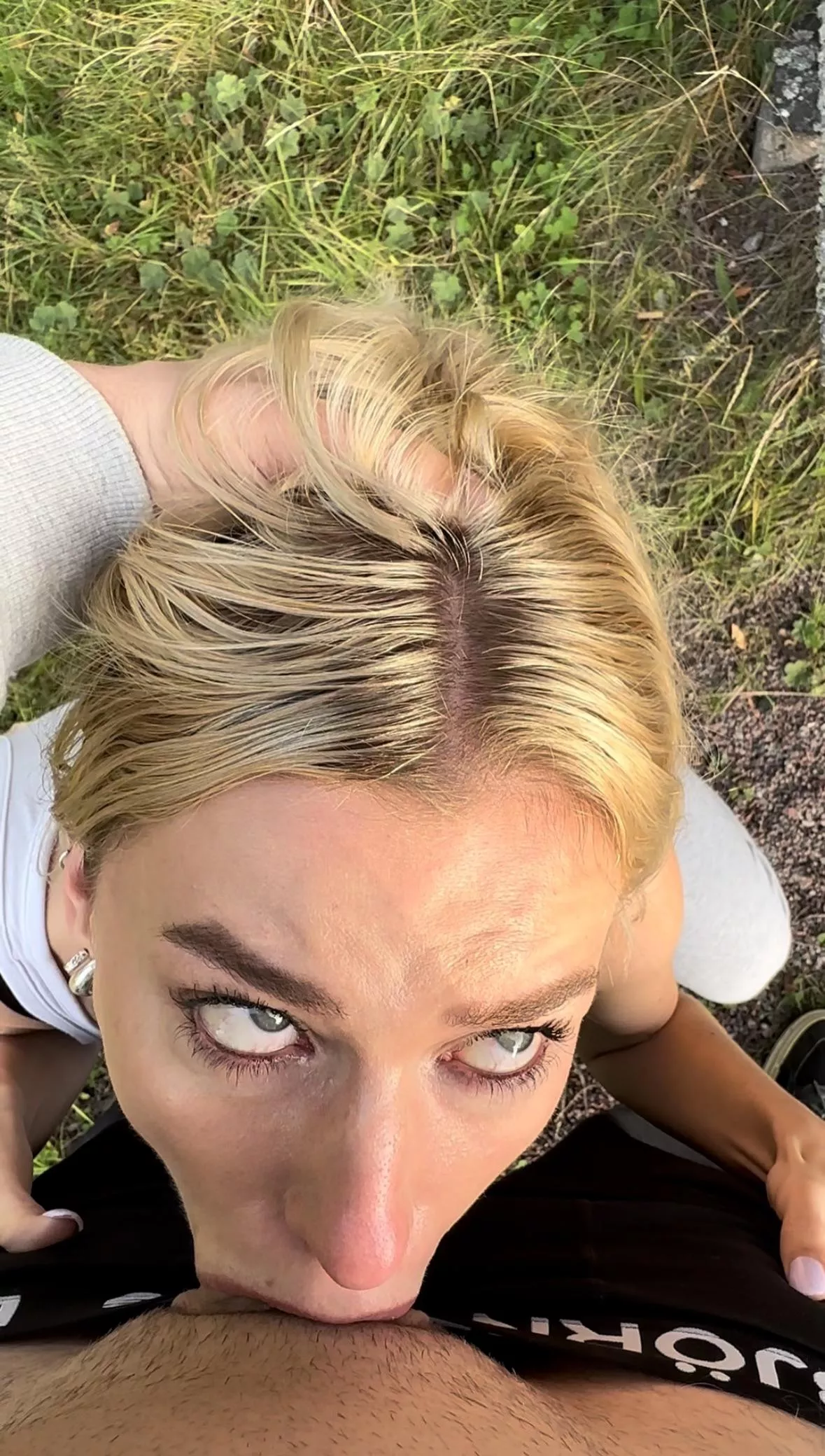 Gagging on his cock posted by Halli_n_lover