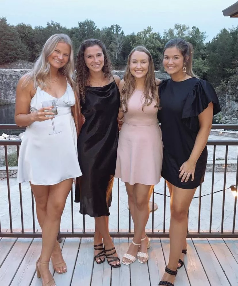 How do you rank my irl friends at their sorority formal? I’d go 4,2,3,1 posted by User38474827