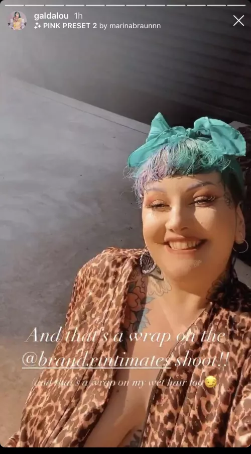 IG story - I’d love to glaze her doughnuts by [deleted]