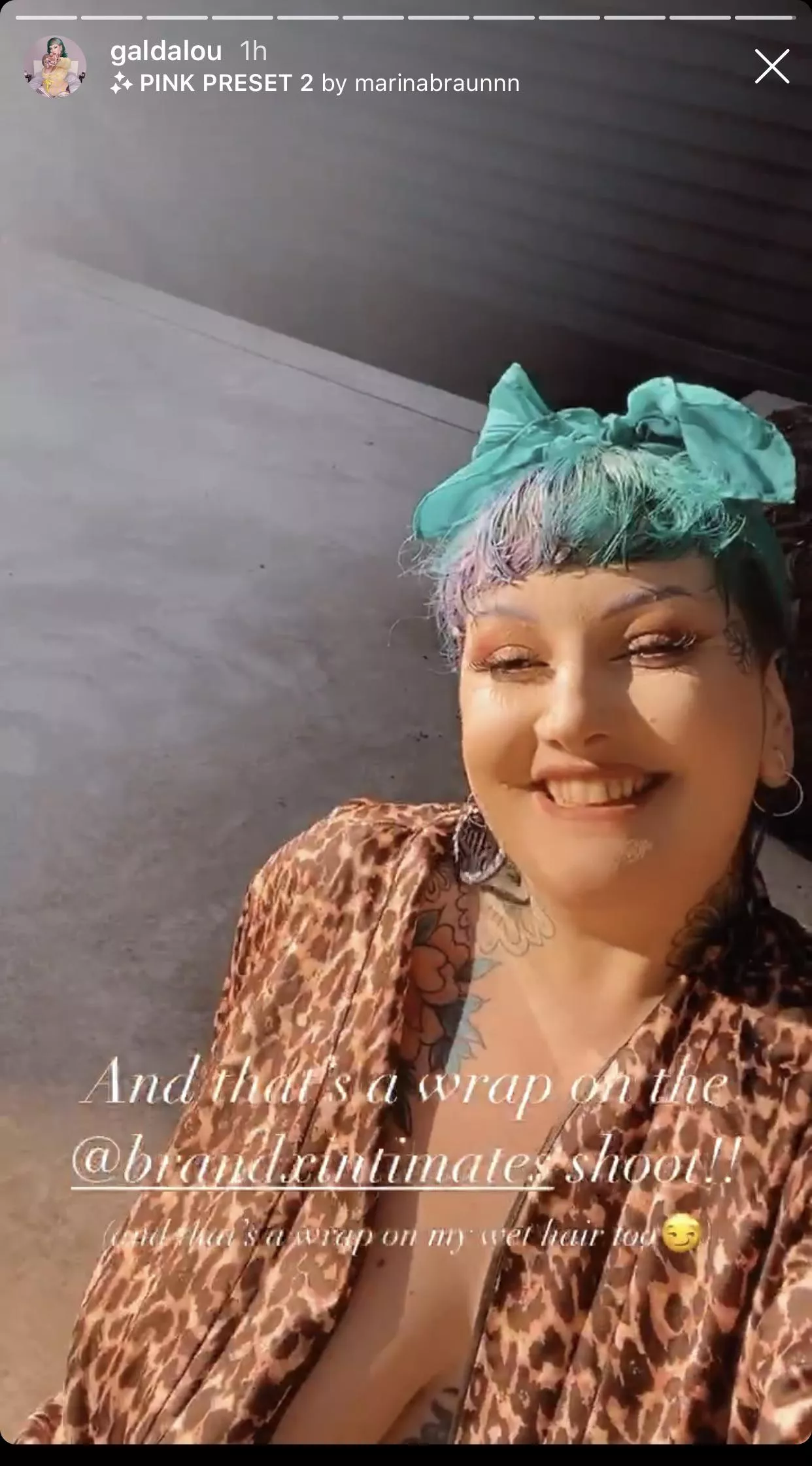 IG story - I’d love to glaze her doughnuts posted by [deleted]