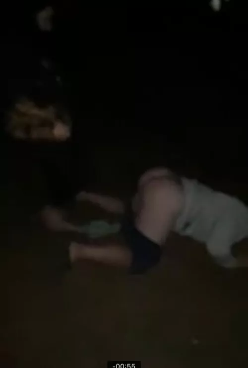 Kicked this bitchboy hard in the balls by Purple_Rush_9667