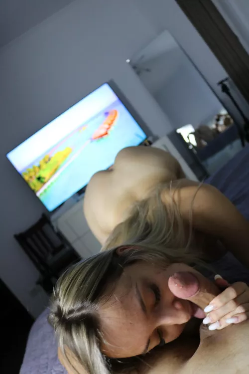 Love if your cock was sliding deep inside instead by isssaabellee