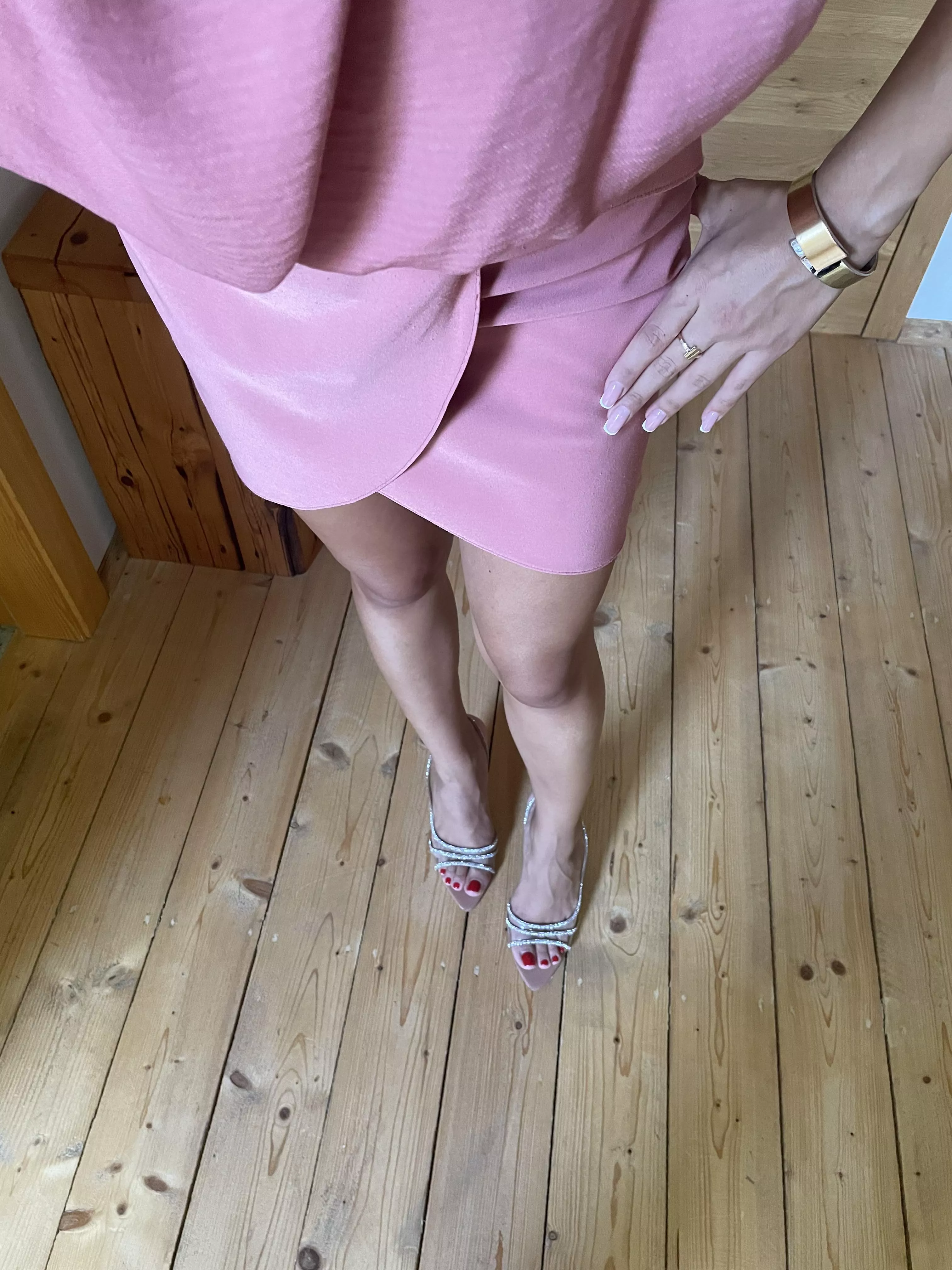 Me, My Heels, and My Dress - What do you think? posted by footsiehottie
