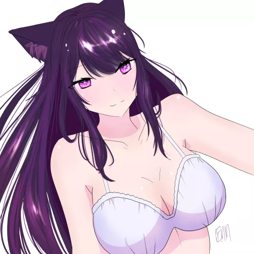 Nekomimi Ai Hoshino [oshi no ko] (original) by Competitive-Rub9739