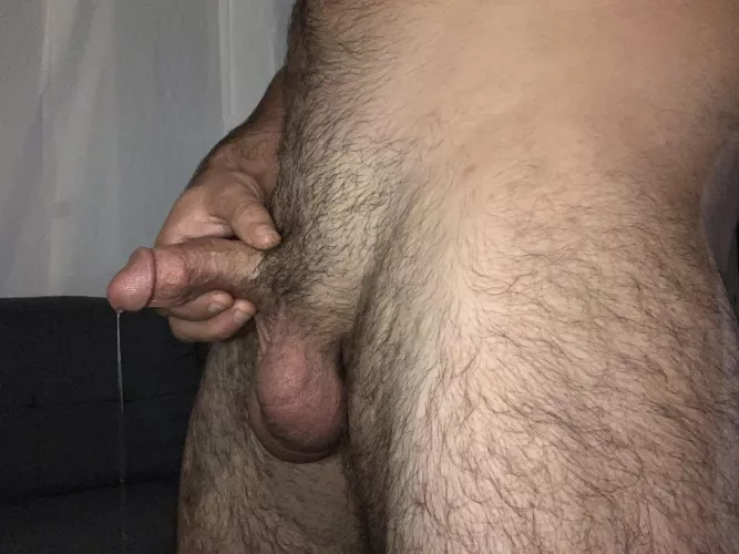 Not even hard yet… but I’m already dripping thinking about you by YouAreWatchingPorn