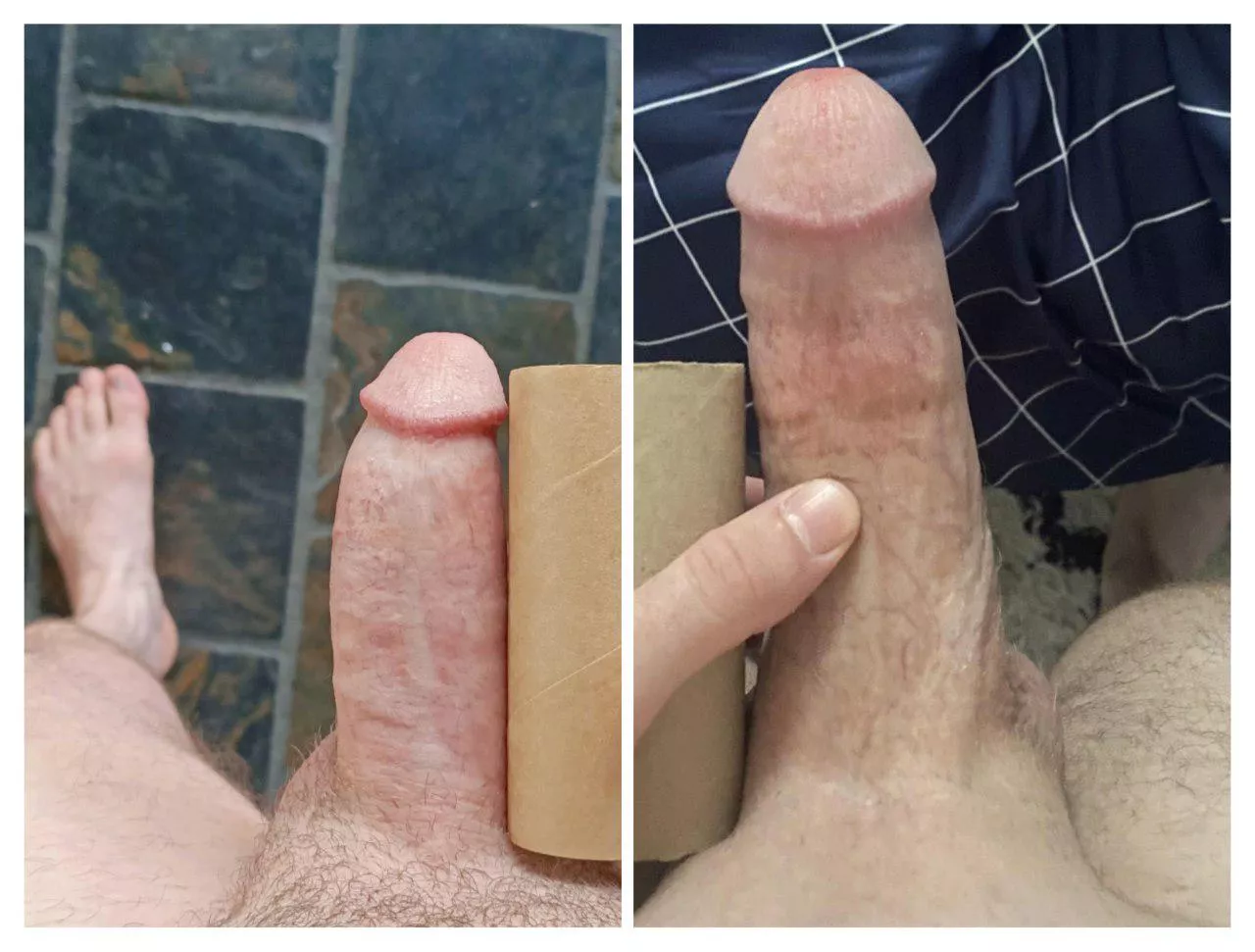 Side by side with U/whatitdooo420. His huge girthy cock made me feel a bit ridiculous but also made me drool posted by juxta-x-pose