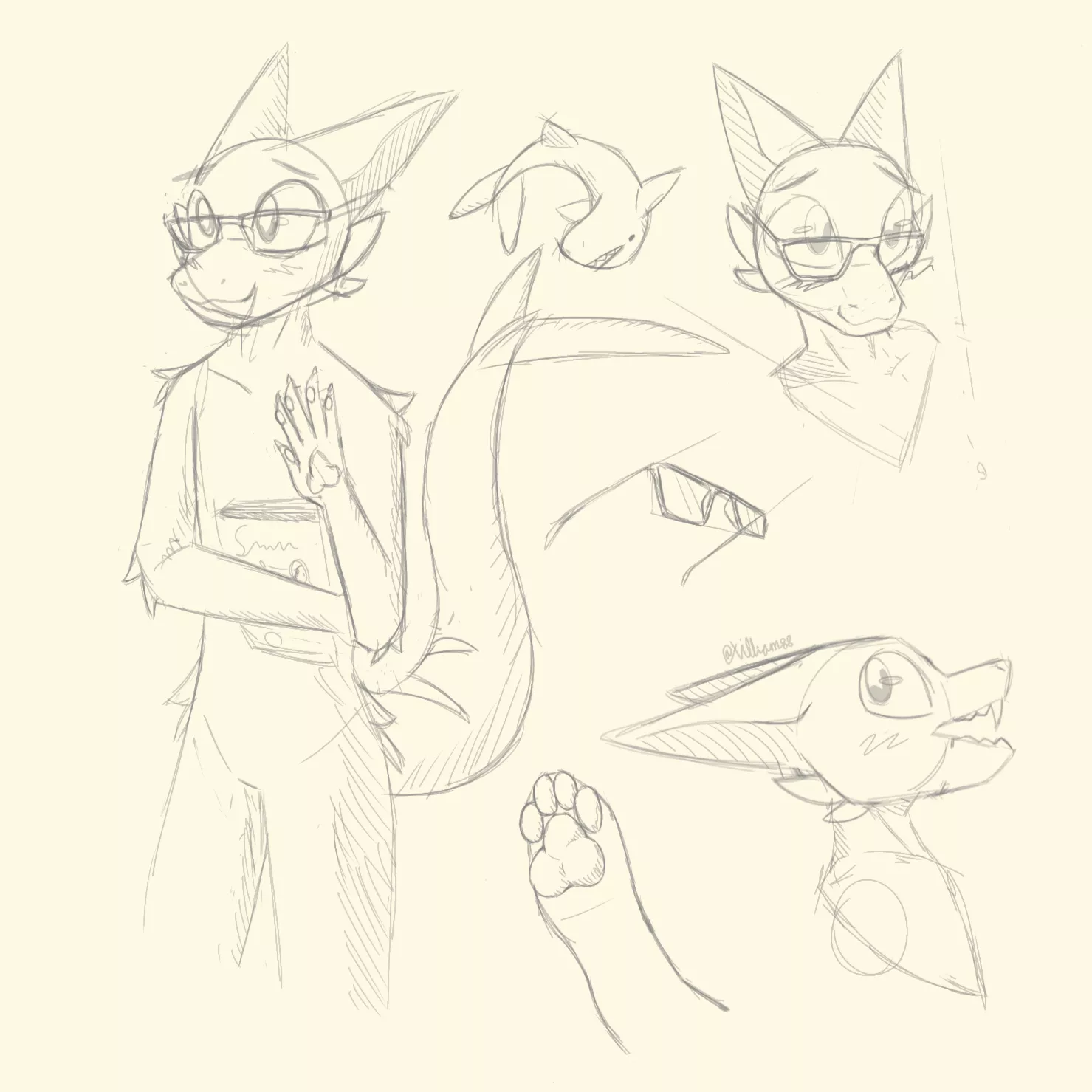 Sketchy drawing :3,, get it? (art by me) posted by Maximizer88