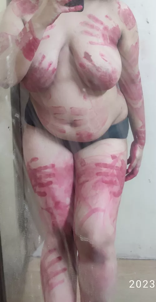 Sorry for the poor camera quality. Got some paint on it by FlutterbyRose