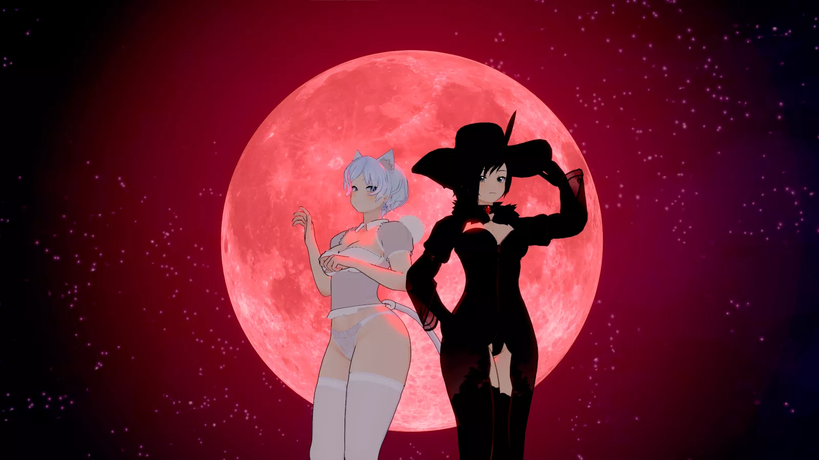Spooky Month Rubes and Weiss posted by Brilliant_Divide4506