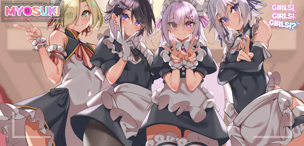 They are waiting for you! [M] [Crossdressing] [Visual Novel] [MYOSUKI] [Girls! Girls! Girls?] by karanthos