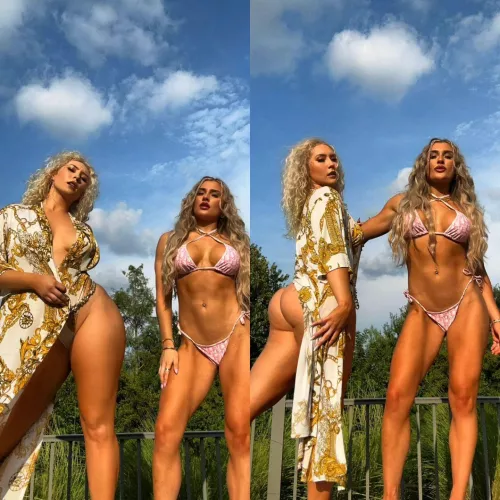 Tiffany stratton and nikkita lyons by UniqueDifficulty8