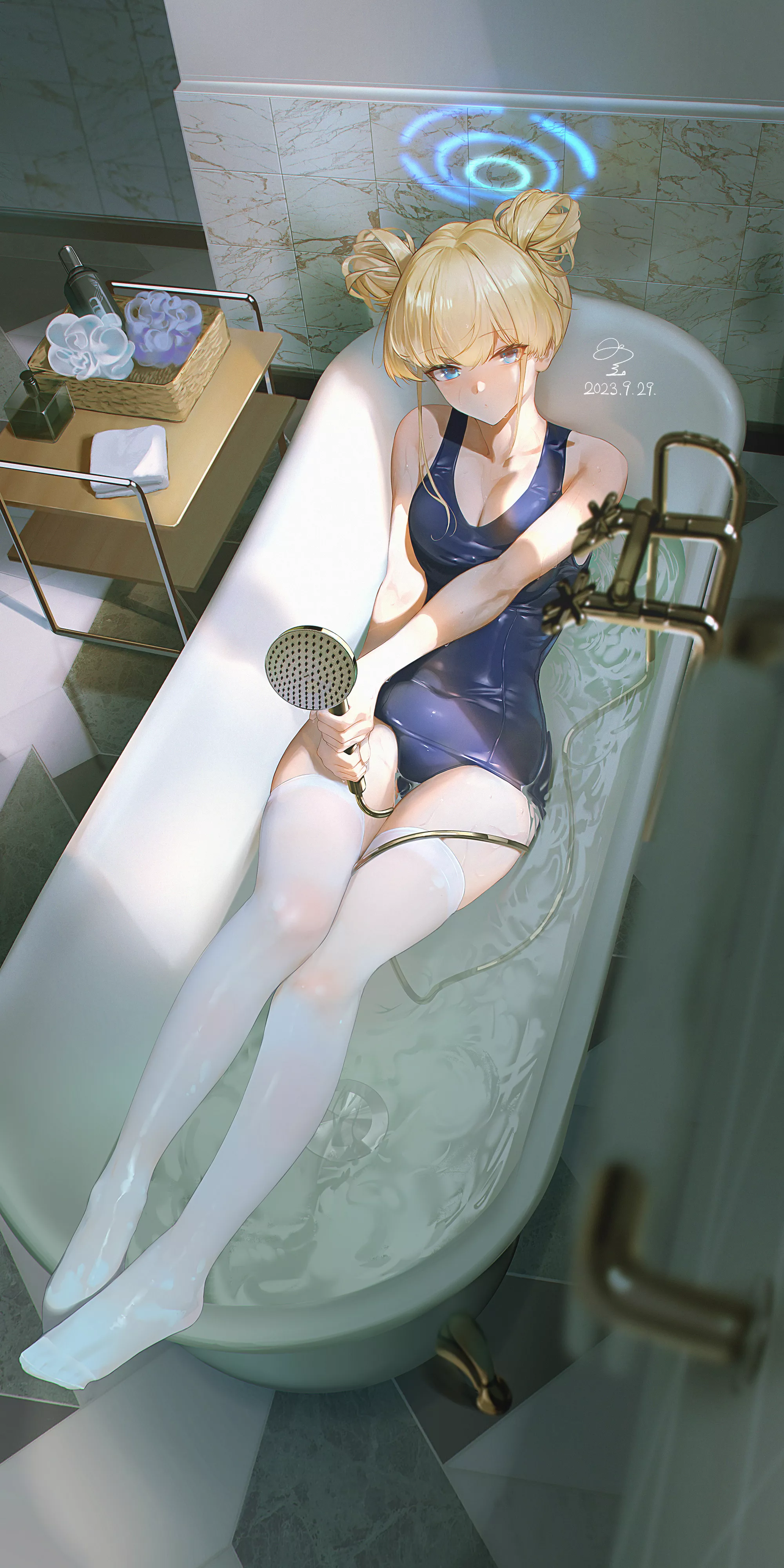 Toki in the bathtub posted by xSaviour_N