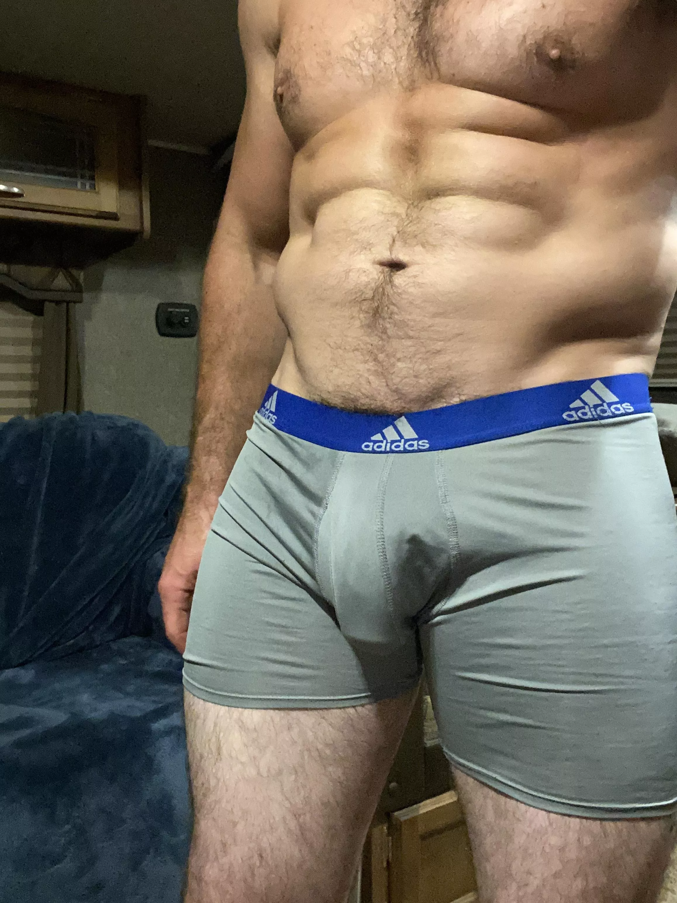 What do you think of this post-workout bulge? posted by xlcowboy