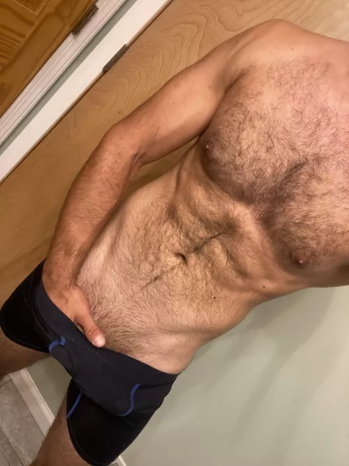 Day 2 of chest hair, are we still in favor of it? by Greenmachine989