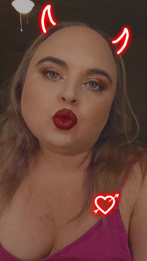 Devil Pout 😈 by lipstickprincessxxx