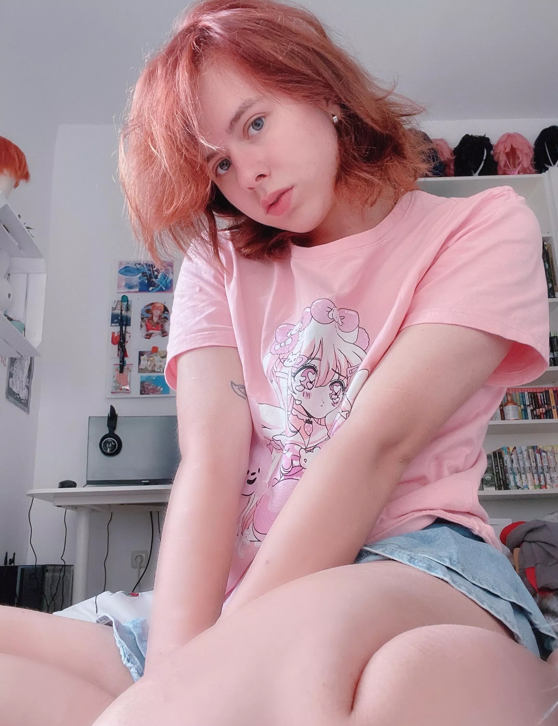 Do I look cute even without makeup? posted by seraphicbunnix