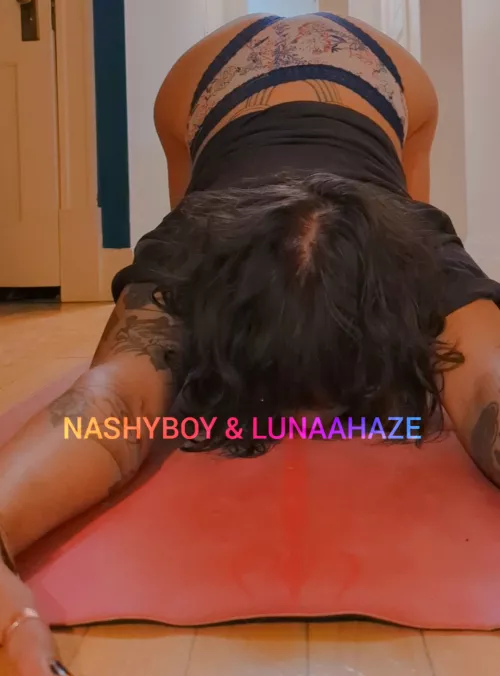 Doing a yoga challenge for October. Hype me up 😂😭 by Minimum_Decision_135