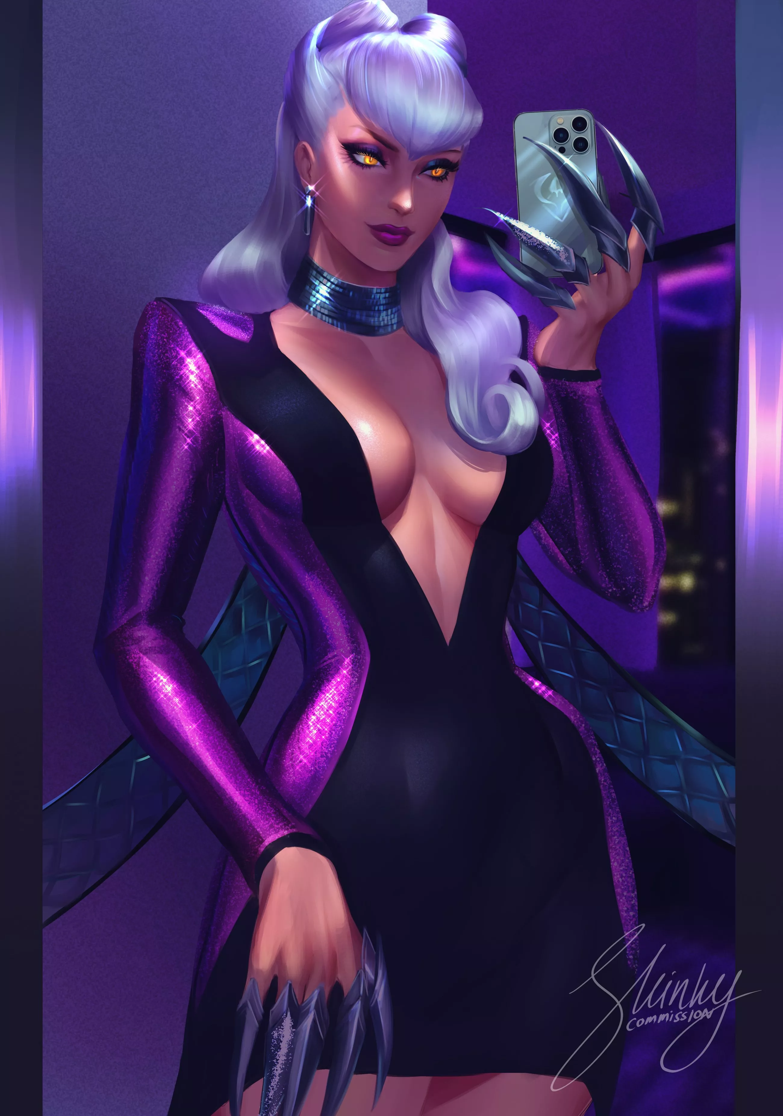 Evelynn ready for a date (Skinky) posted by ThighEclipse
