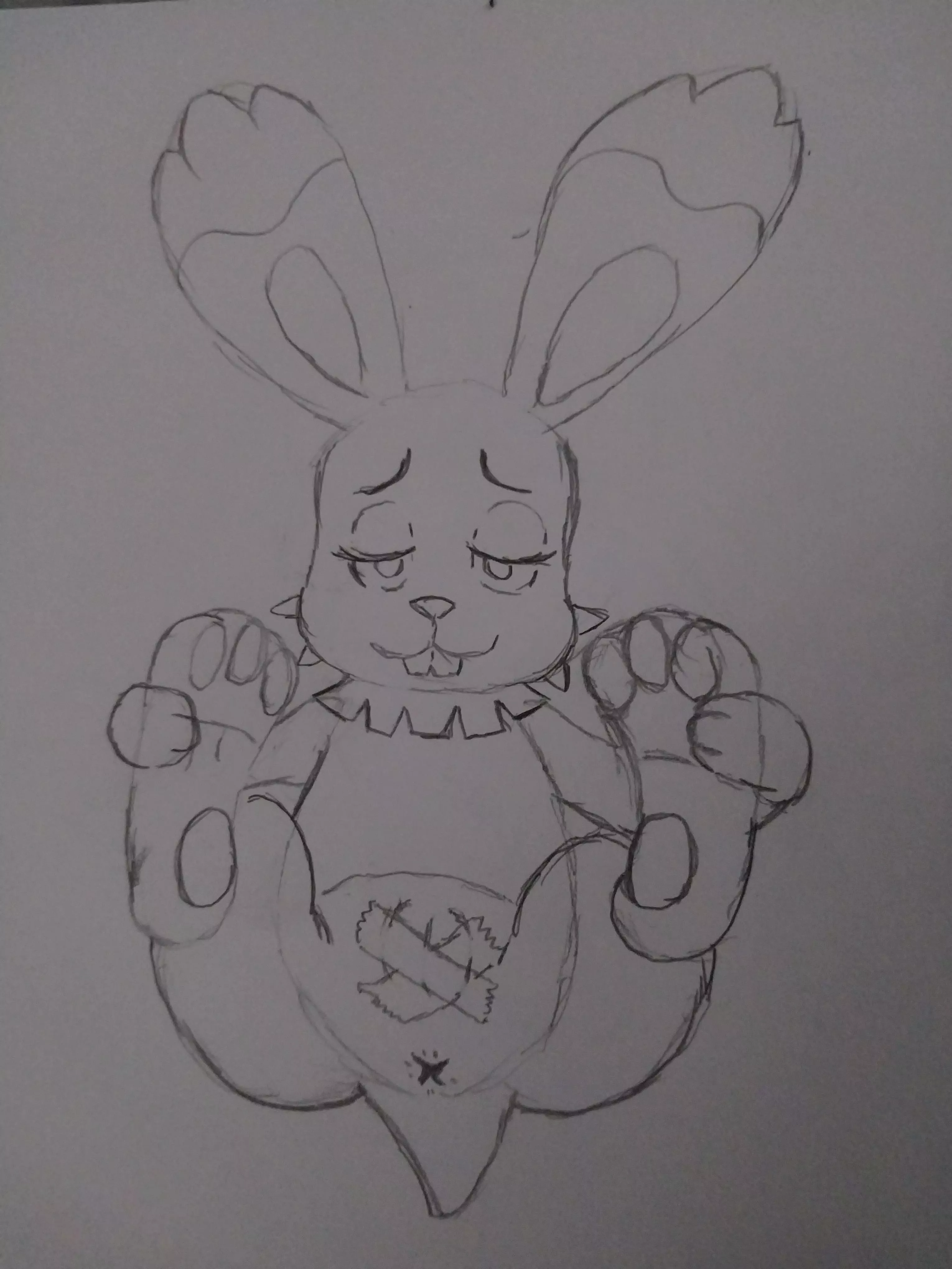 [F] Little bunny sketch! Should I finish? posted by Harmless77