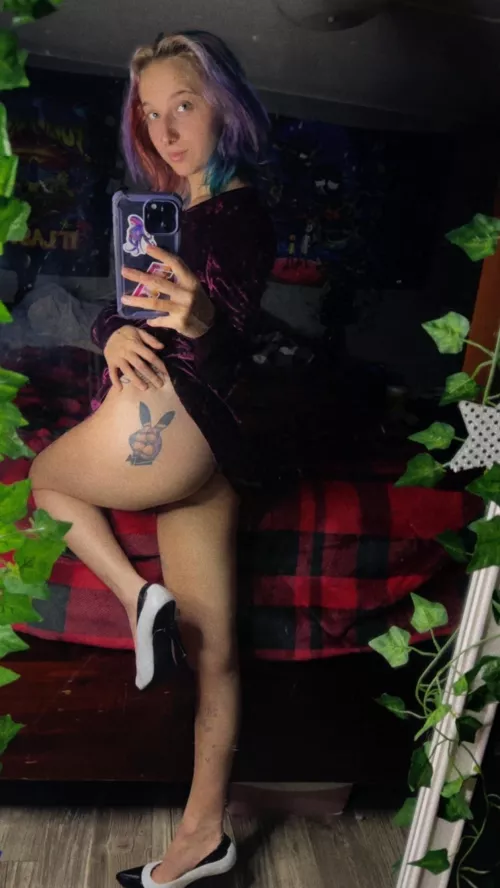 (f21) i adore anything velvet by lunaatic69