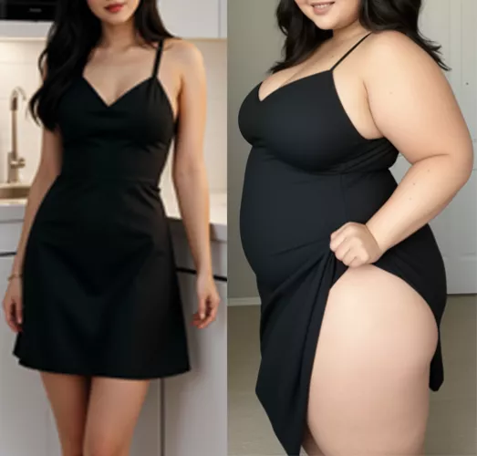 From model to overfed piggy in 3 years by Recent-Scale3956
