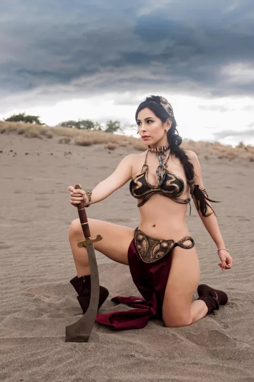 German Singer Lena Meyer-Landrut as Princess Leia by cuolyio