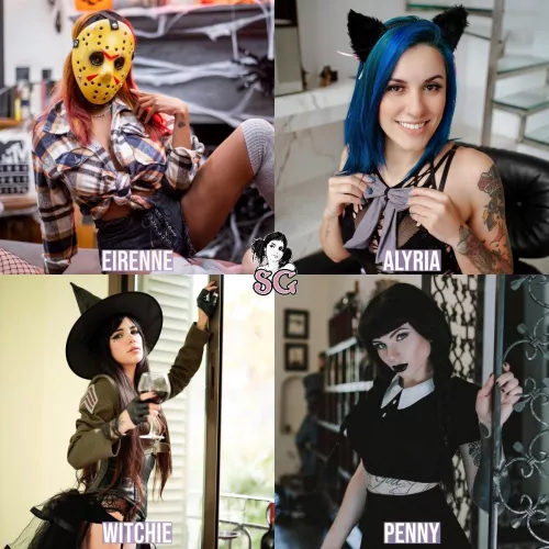 Happy October! Help us choose our Halloween-themed profile icon 🎃 Leave your vote in the comments below by SuicideGirls