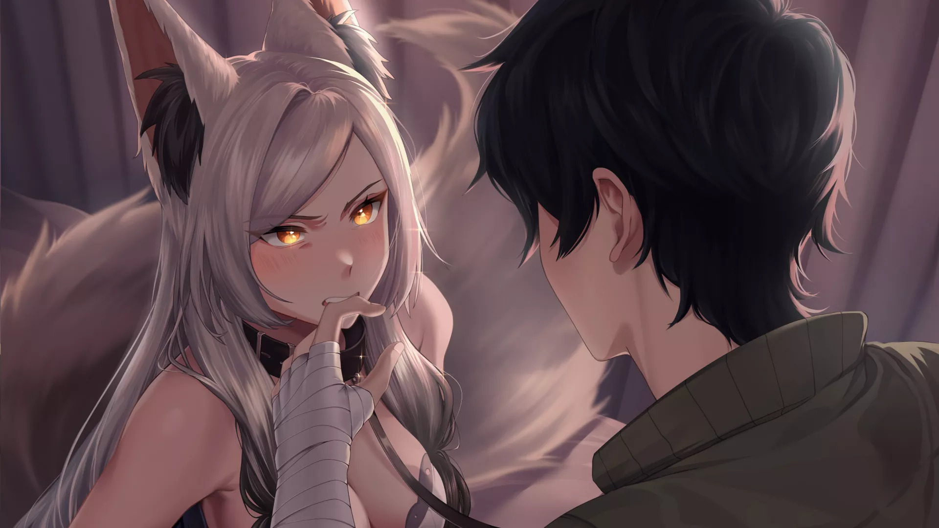 How would you punish this slave fox? [WANDERER: Broken Bed] posted by WANDERER_GAME