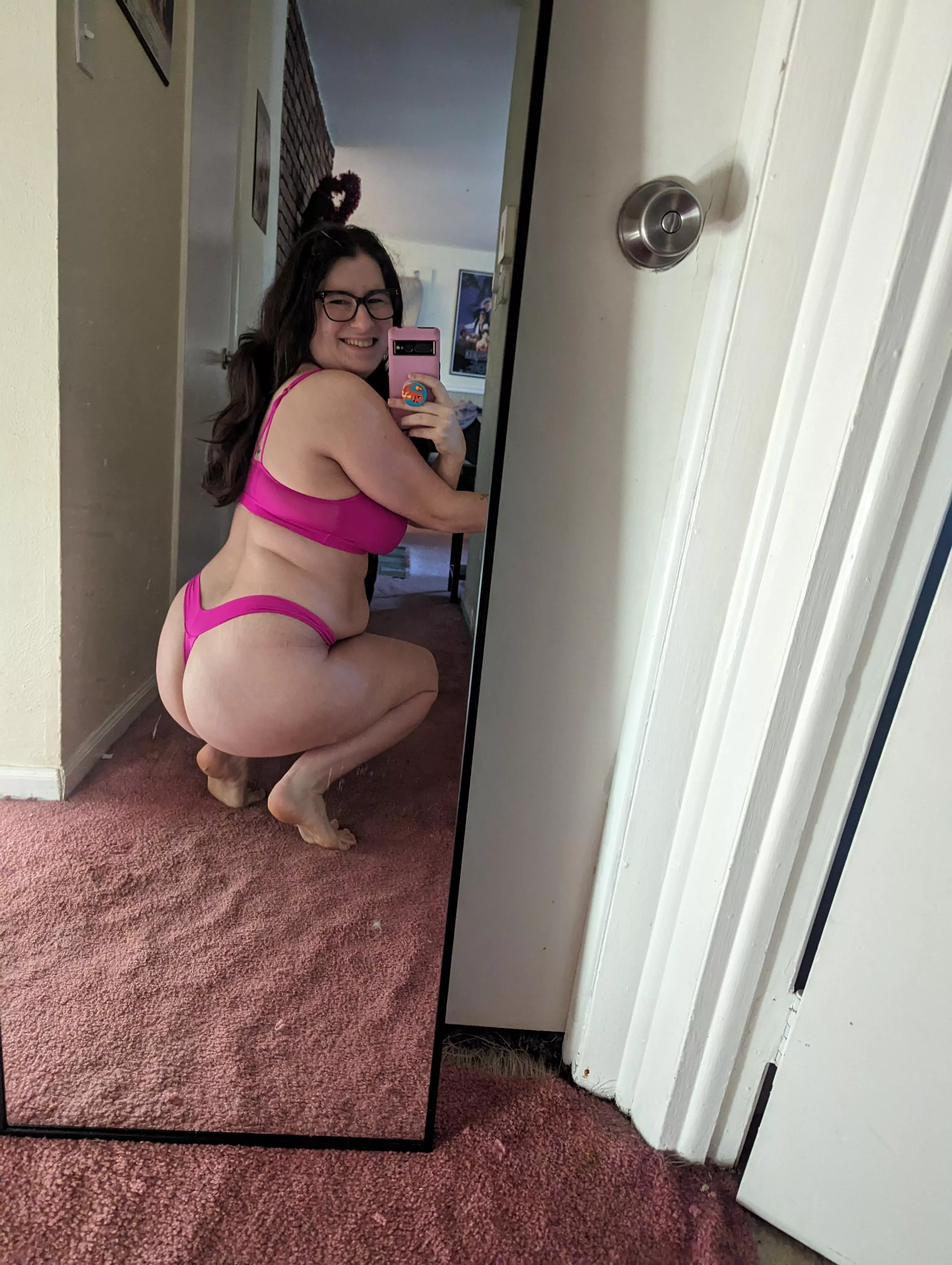 I hope I can put a smile on your face and make you feel good 😊🥰 posted by onlylilac1