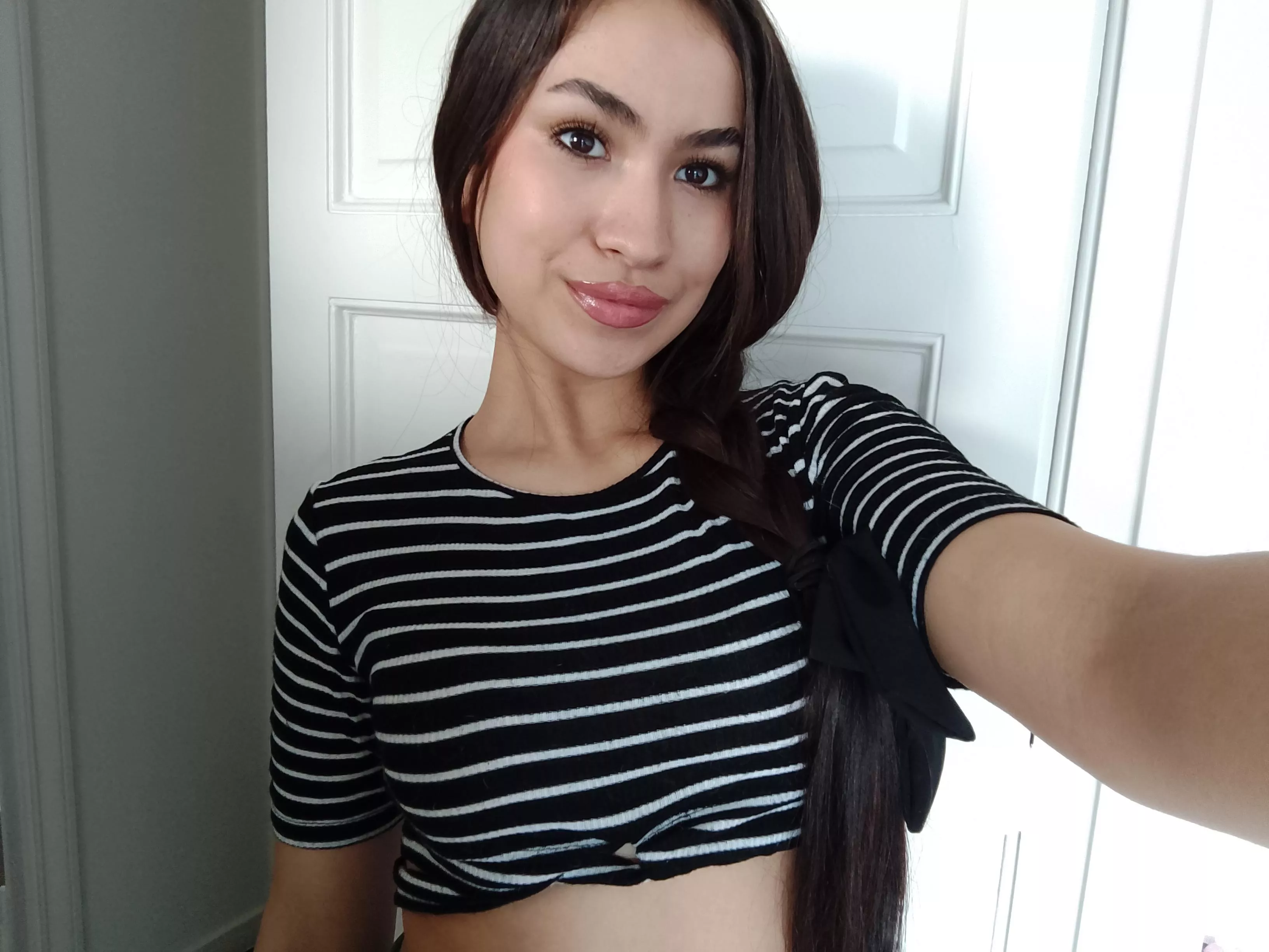 I love my striped croptop posted by Princess_baby66