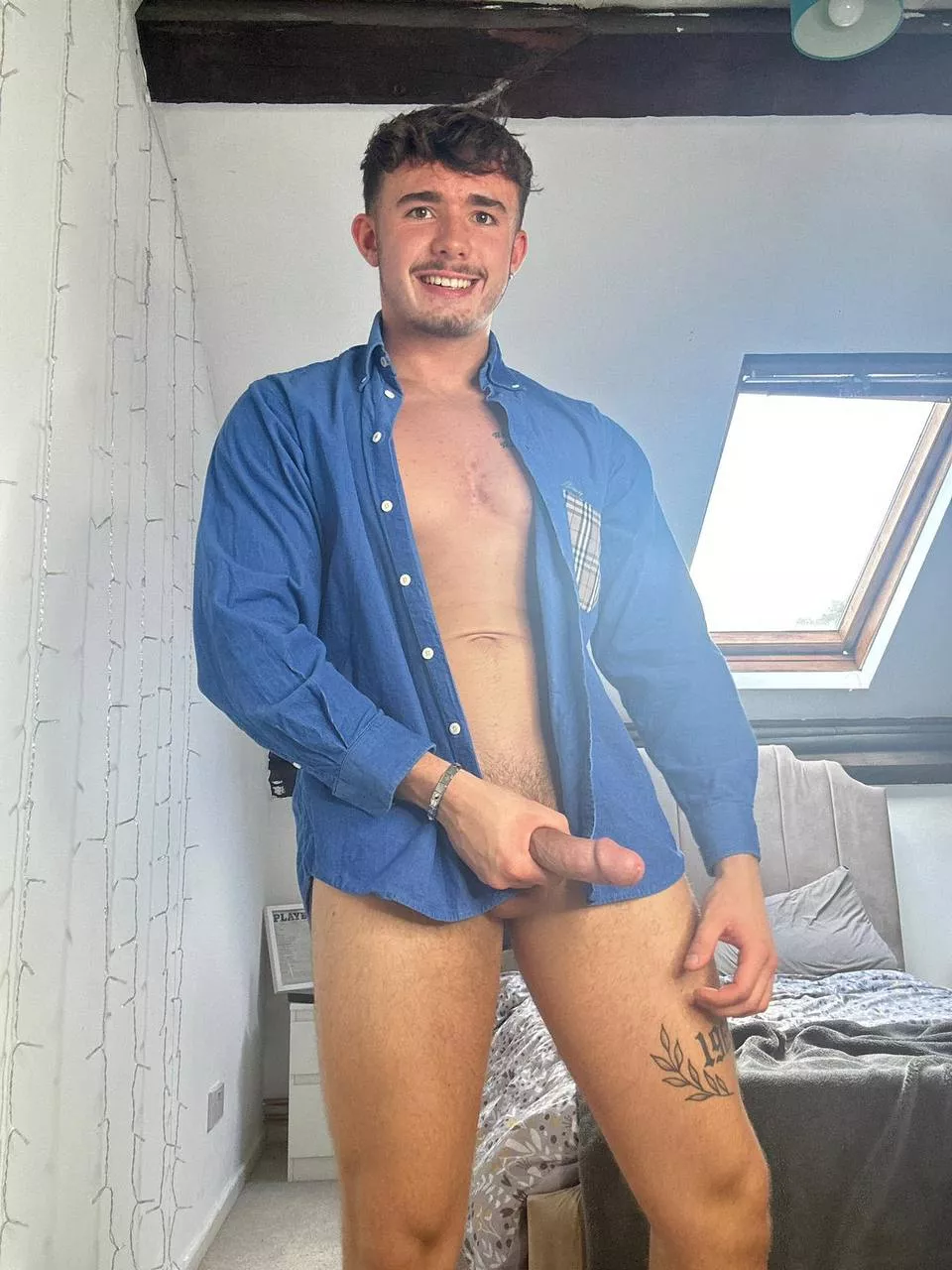 If we were roommates, is it okay if I walk around like this? posted by miserablythirstyst