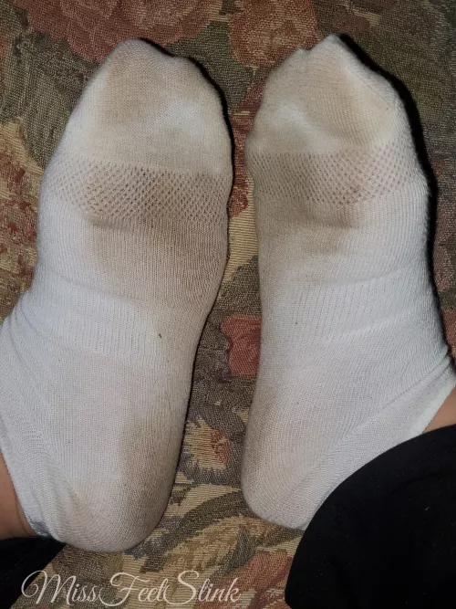 I'll be wearing these ALL week. This is day one! by MissFeetStink