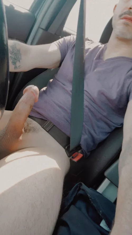 Just cruising on my way to work. by Clowninggonebonkers