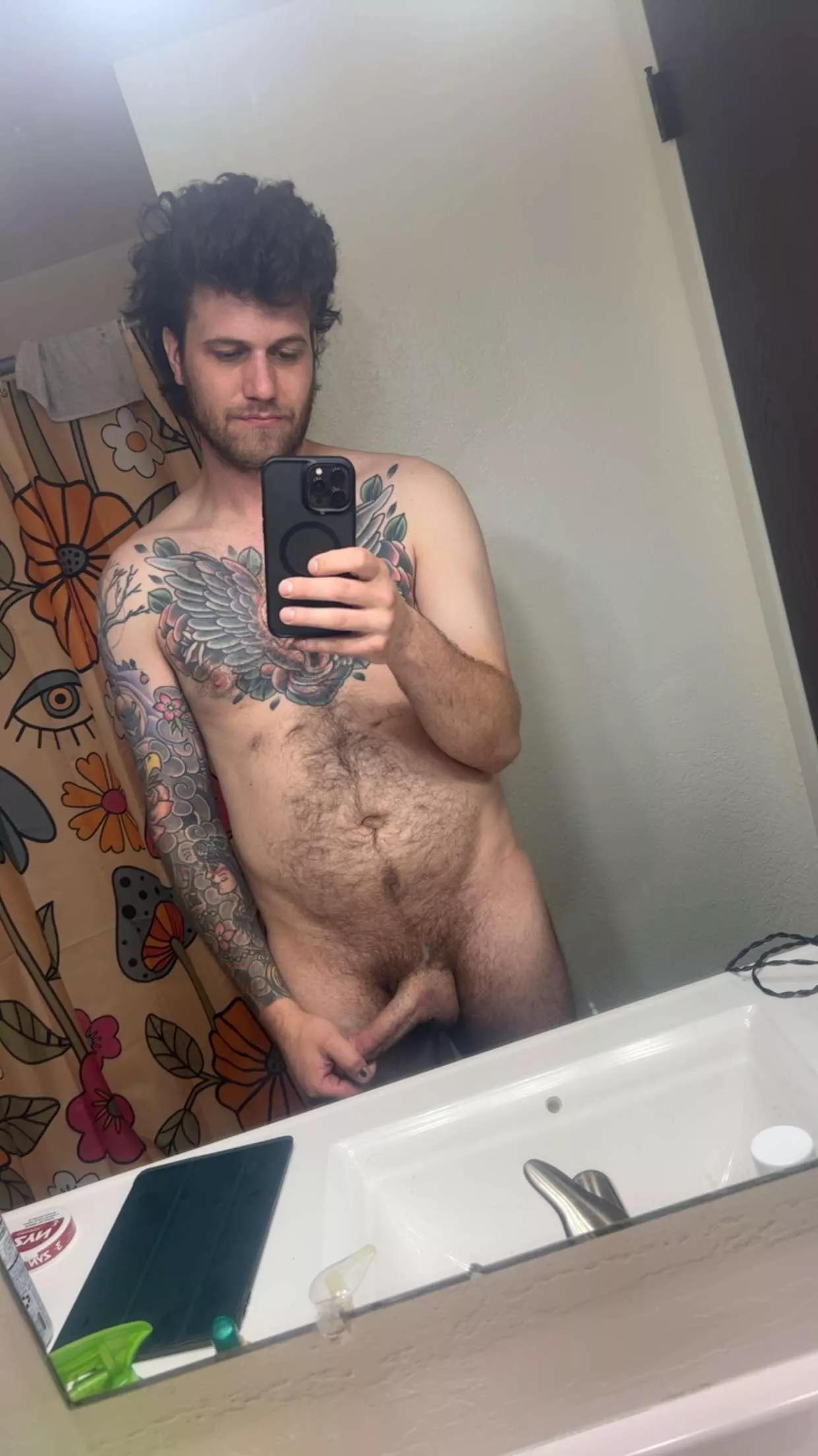 My hair’s a little messy, hope you don’t mind posted by metalndss