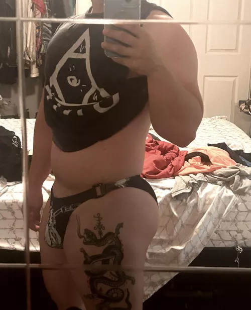 Need a pool party to wear my suit… by BonkersMcBooty