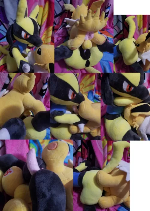 NSFW Pokemon Jolteon x Lucario [MF] (Furrysale) by Furry-sale