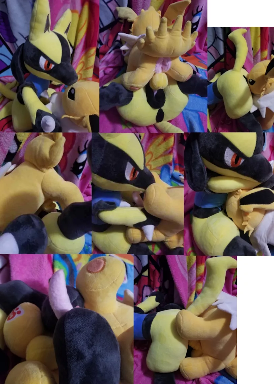 NSFW Pokemon Jolteon x Lucario [MF] (Furrysale) posted by Furry-sale