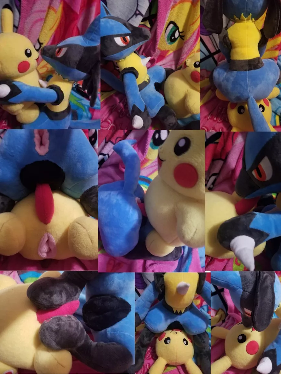 NSFW Pokemon Pikachu x Lucario [MF] (Furrysale) posted by Furry-sale